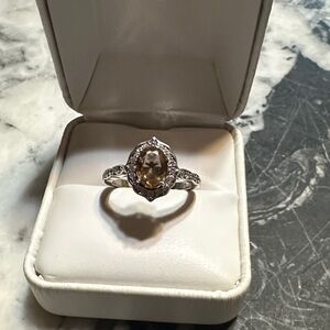 Elegant Silver and Gold Women's Ring